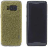 UNIQ Accessory Galaxy S8 Plus Back Cover hoesje glitter - Goud (G955F)