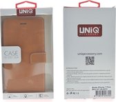 UNIQ Accessory Bruin hoesje iPhone 7-8 Plus - Book Case - Kunstleer