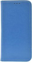 Blauw hoesje voor de iPhone X-Xs Book Case - Pasjeshouder - Magneetsluiting