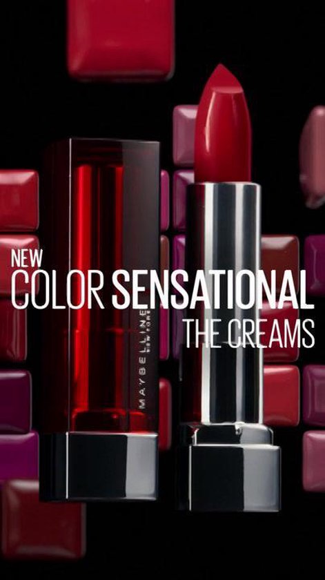 Maybelline Color Sensational Cream Lippenstift - 211 Rosey Risk - Roze | bol