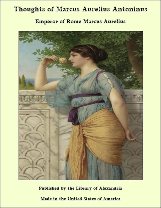 Thoughts of Marcus Aurelius Antoninus - cover