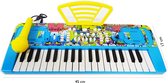 Keyboard met 37 tonen - Speelgoed muziek piano - met microfoon - 45 CM ( inclusief batterijen)