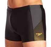 Speedo Dive Aquashort Sportzwembroek Heren - Black/Grey - Maat M