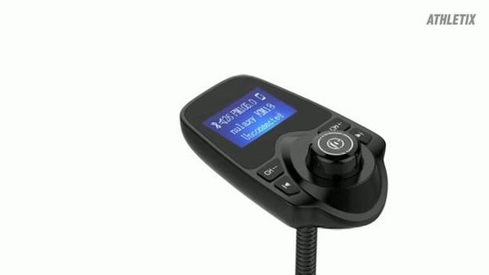 klink nep rand Bluetooth FM Transmitter Carkit - Handsfree Bellen / Muziek afspelen via  Bluetooth... | bol.com