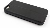 Zwart hoesje iPhone 5-5s-SE - Book Case - Pasjeshouder - Magneetsluiting