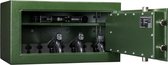 Pistool en Munitiekluis MSW-B 300  | Pistoolkluis met Dubbelbaard Sleutelslot  - 30 x 55 x 35 cm