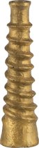 Stoere robuuste steen gouden kaarsenhouder (50cm) 'Ukir' kandelaar - Lumbuck