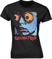 Alien Sex Fiend Dames Tshirt -S- Acid Bath Zwart
