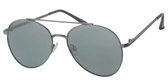 Goudkleurige piloten  zonnebril | Dames/unisex | groene lens