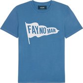 FAYNOMAIN VLAG LICHTBLAUW T-SHIRT