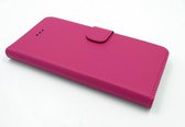 Roze hoesje voor iPhone 7-8 - Book Case - Pasjeshouder - Magneetsluiting