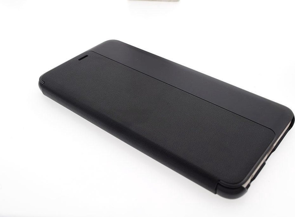 Zwart hoesje Huawei P10 Plus - Book Case - Pasjeshouder - Magneetsluiting