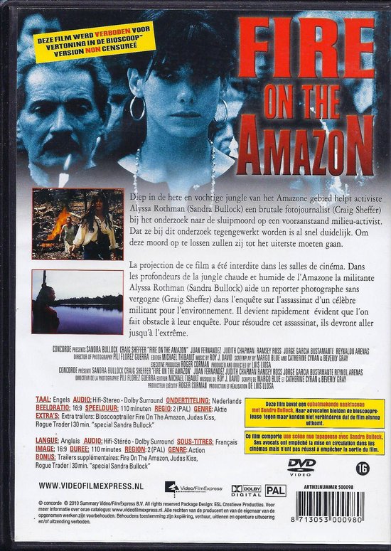 Fire on the Amazon (DVD), Ramsay Ross | DVD | bol.com