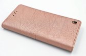 Goud hoesje Galaxy S7 Edge Book Case - Pasjeshouder - Magneetsluiting (G935F)