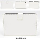Apple iPad Mini 4 Wit Smart Case - Book Case Tablethoes