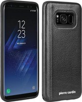 Samsung Galaxy S8 hoesje - Pierre Cardin - Zwart - Leer