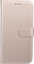 Goud hoesje Samsung Galaxy A6 Plus (2018) Book Case - Pasjeshouder - Magneetsluiting (A6 Plus 2018)