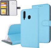 Blauw hoesje Samsung Galaxy A8s Book Case - Pasjeshouder - Magneetsluiting