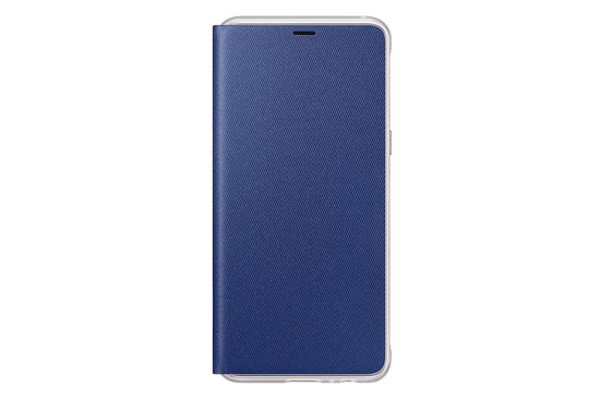 Samsung Galaxy A8 2018 Neon Flip Cover Blauw 6899