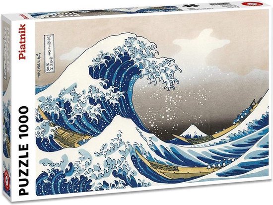 Piatnik The Great Wave off Kanagawa - Katsushika Hokusai (1000)