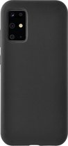 Azuri Samsung Galaxy S10 Lite hoesje - Siliconen backcover - Zwart