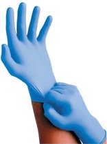 Wegwerp Handschoen Nitril Ongepoederd Latexvrij 200 Stuks/Doos Blauw - Maat XS – Wegwerphandschoenen - Poedervrij - Latex free