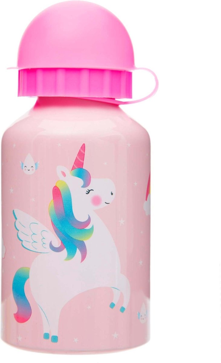 Drinkfles Metaal - Unicorn - Sass and Belle
