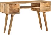 Computer bureau (Incl LW Led Klok) - Computerbureau - Werktafel - Schrijftafel - Tekentafel