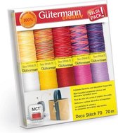 Gütermann 702166 naaiset 10 spoelen Deco Stitch