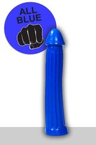 All Blue Dildo 31 x 5,5 cm - blauw