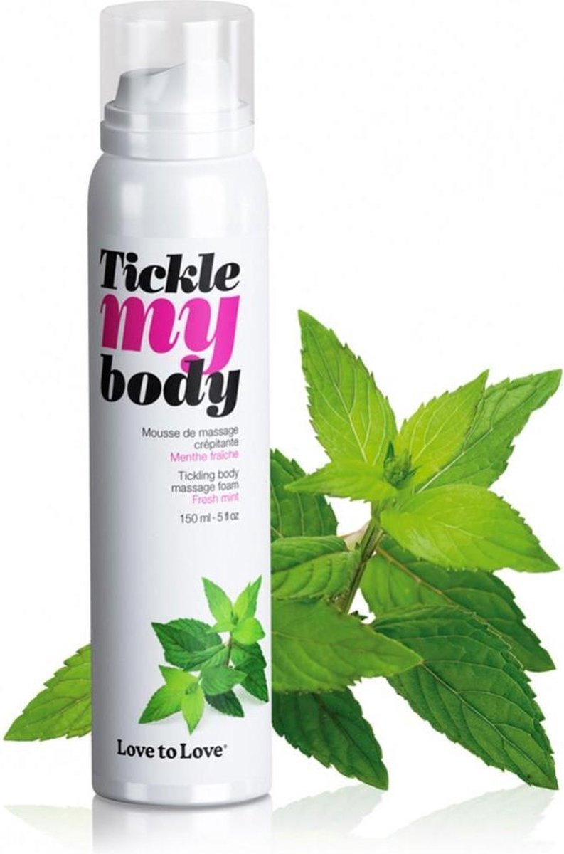 Goedkoopste Love to Love - Tickle my Body - Massagemousse – Mint