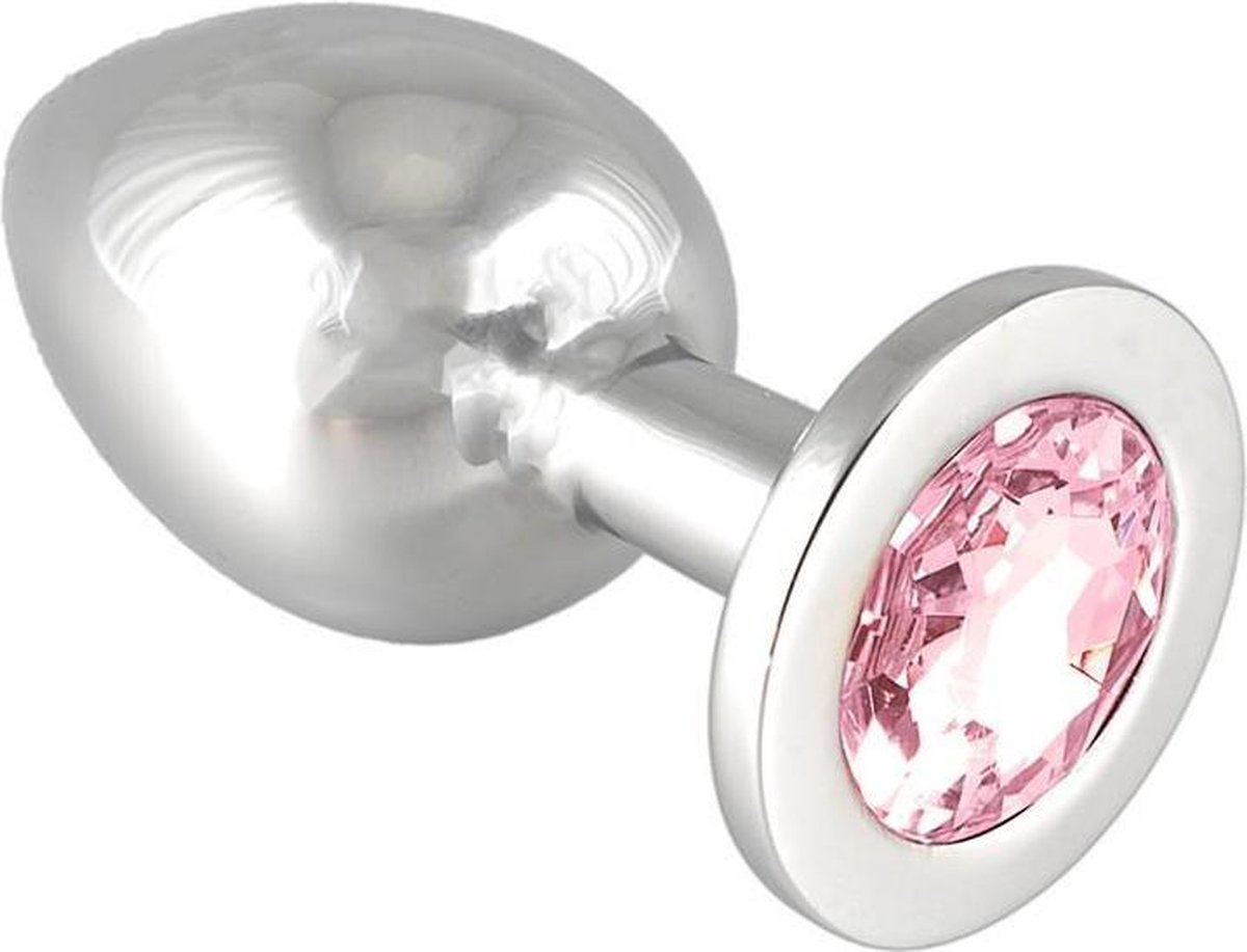 Rimba - Buttplug Groot Met Roze Kristal
