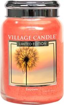 Village Candle Village Geurkaars Spa Collection "Empower" | ananas dahlia musk - large jar