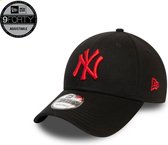 New Era NEW YORK YANKEES ESSENTIAL RED LOGO BLACK 9FORTY CAP