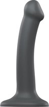 Strap-on Me Mono Density Basis Dildo - zwart - maat S