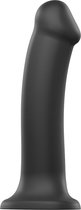 Strap-On-Me Semi-Realistische Dildo met zuignap - zwart - maat XL