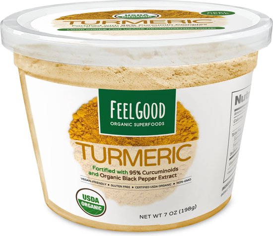 Feelgood Organic Superfoods Kurkuma Poeder Full Spectrum Turmeric