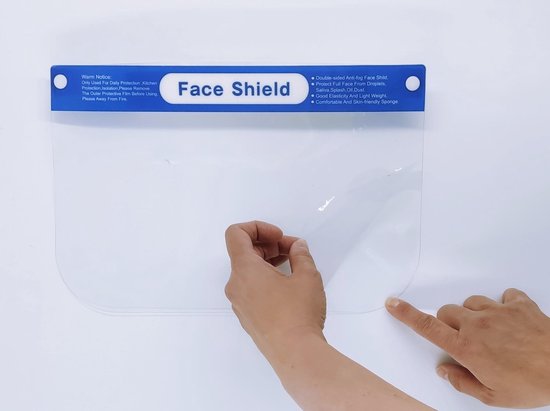 Spatmasker - Herbruikbaar - Comfortabel - Geschikt voor brildragers - 1 stuks