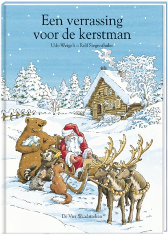 Cover van het boek 'Een verrassing voor de kerstman' van Udo Weigelt en Rolf Siegenthaler
