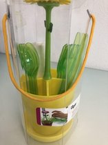 Bestek set, geel