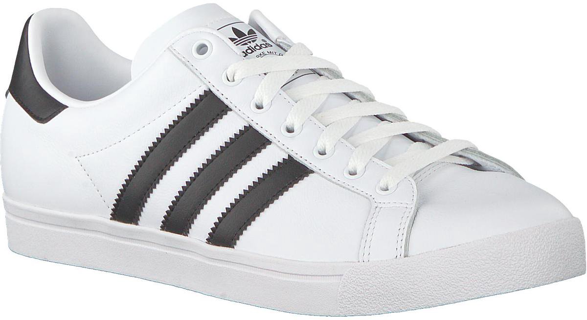 adidas Coast Star Heren Sneakers - Ftwr White/Core Black/Ftwr White - Maat  46 | bol.com