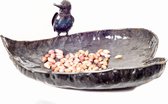 METAL LARGE KINGFISHER HEART BOWLS