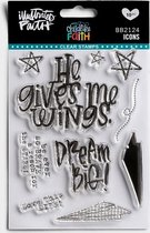 Childlike faith - Clear stamps  Illustrated Faith