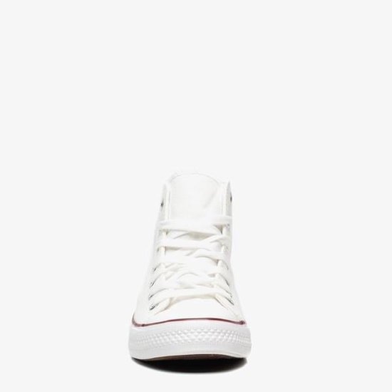 Hoge canvas dames gympen - Wit - Maat 36 | Bestel nu!