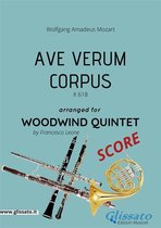 Ave Verum (Mozart) - Woodwind Quintet SCORE