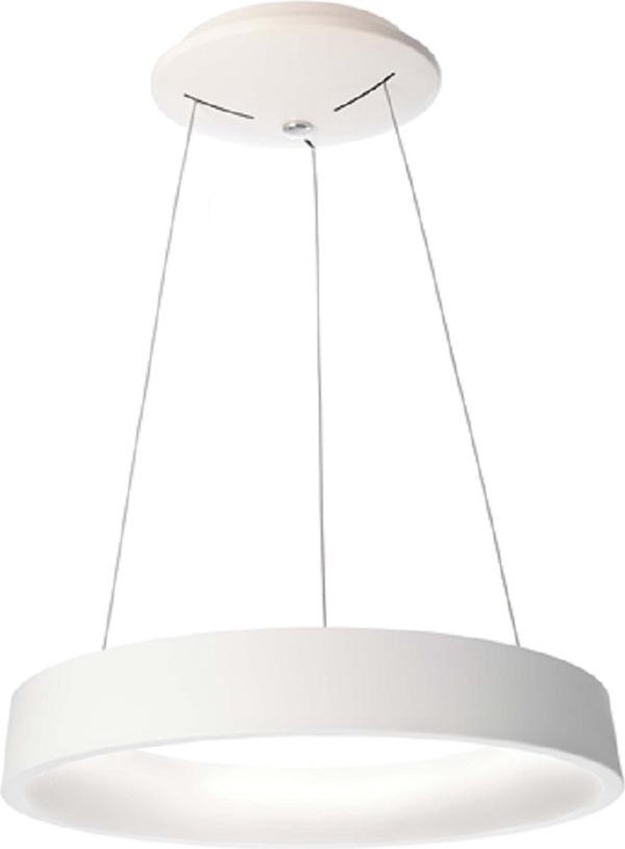 Deko-Light Sculptoris 60 Hanglamp - Led | Rond | 45W | Wit | Warm wit licht