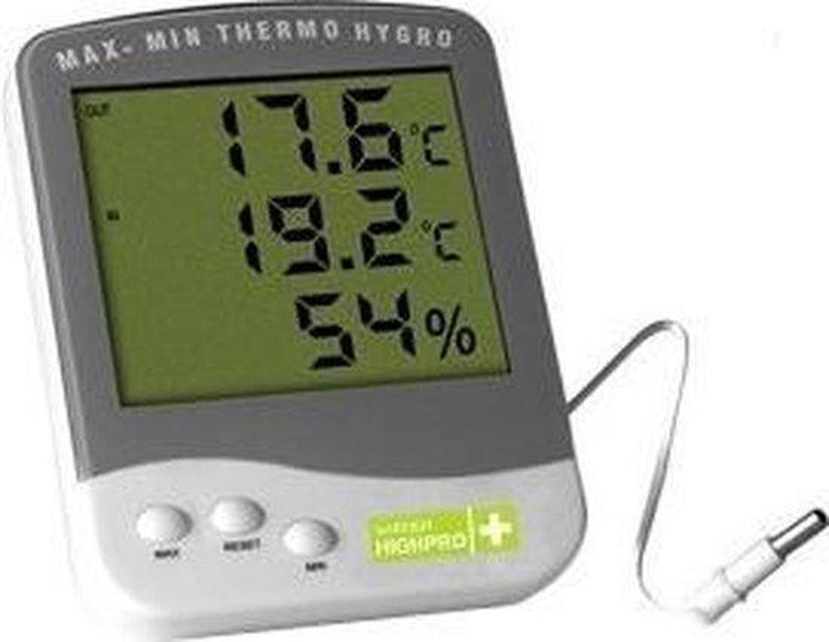 Garden Highpro Prohygro Hygrothermo Meter Premium