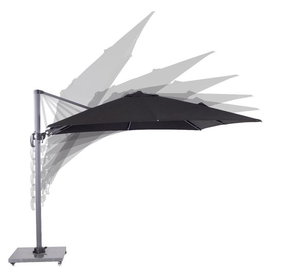 Garden Impressions Parasol Hawaii 300x300 cm Zwart