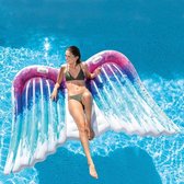 Intex groot luchtbed Angel Wings met prachtige print! In prijs verlaagd! Wordt u aangeboden door DYROX.