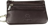 Massi Miliano Sleutel-etui  Unisex Nappa  leer grijs  (14288-25)